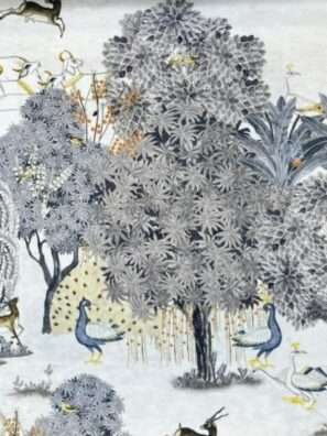 "Luxury curtain and cushion fabric in rich textures, adding warmth and style to your home."