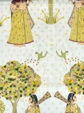 "Designer upholstery fabric with unique patterns to elevate the look of your furniture."