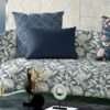 "Modern geometric cushion fabric in bold, vibrant colors to brighten your home décor."