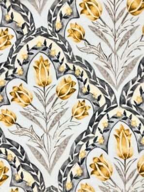 "Designer upholstery fabric with unique patterns to elevate the look of your furniture."