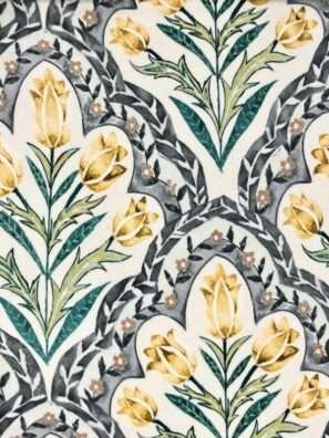 "Designer upholstery fabric with unique patterns to elevate the look of your furniture."
