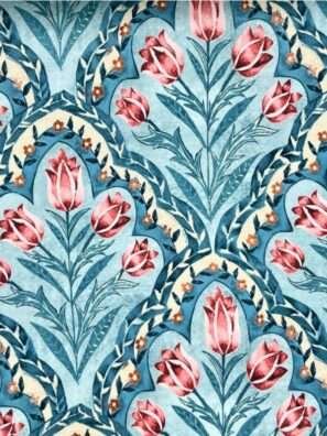 "Designer upholstery fabric with unique patterns to elevate the look of your furniture."