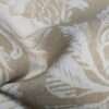 . "Stylish printed cushion fabric that complements both traditional and contemporary interior designs."
