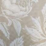 . "Stylish printed cushion fabric that complements both traditional and contemporary interior designs."