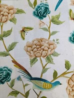 "Elegant velvet curtain fabric that adds a touch of luxury and style to your windows."