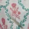"Stylish printed cushion fabric that complements both traditional and contemporary interior designs."