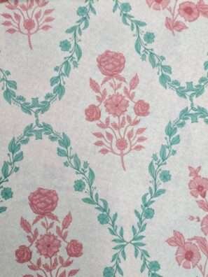 "Stylish printed cushion fabric that complements both traditional and contemporary interior designs."