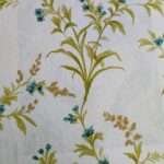 "Stylish printed cushion fabric that complements both traditional and contemporary interior designs."