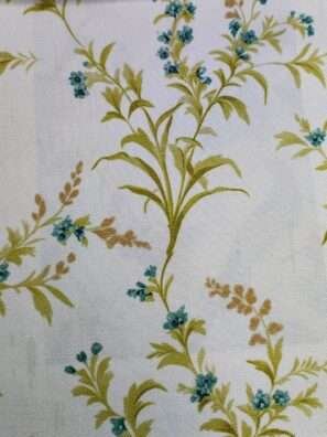 "Stylish printed cushion fabric that complements both traditional and contemporary interior designs."