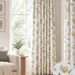 "Stylish printed cushion fabric that complements both traditional and contemporary interior designs."
