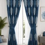 "Luxury curtain and cushion fabric in rich textures, adding warmth and style to your home."