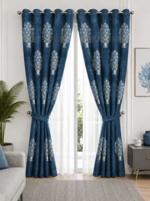 "Luxury curtain and cushion fabric in rich textures, adding warmth and style to your home."