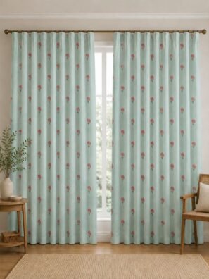 "Luxury curtain and cushion fabric in rich textures, adding warmth and style to your home."