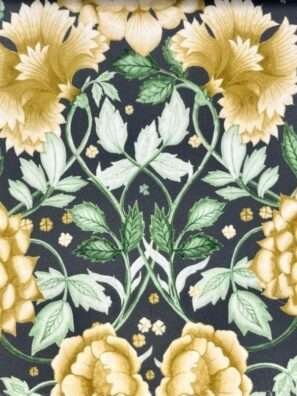 "Soft, durable upholstery fabric with classic patterns for a chic and comfortable seating experience."