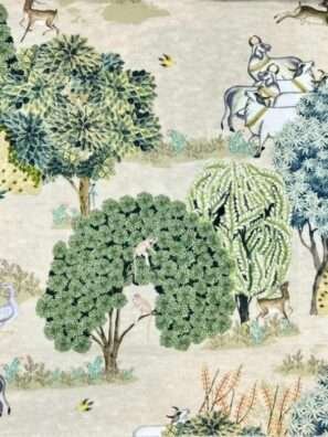 "Designer upholstery fabric with unique patterns to elevate the look of your furniture."