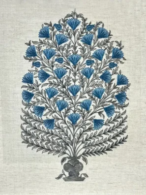 "Luxury curtain and cushion fabric in rich textures, adding warmth and style to your home."