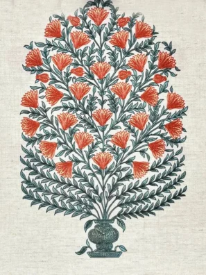 "Luxury curtain and cushion fabric in rich textures, adding warmth and style to your home."