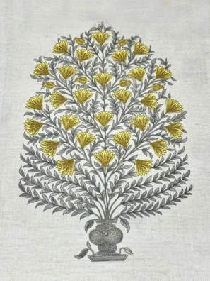 "Luxury curtain and cushion fabric in rich textures, adding warmth and style to your home."