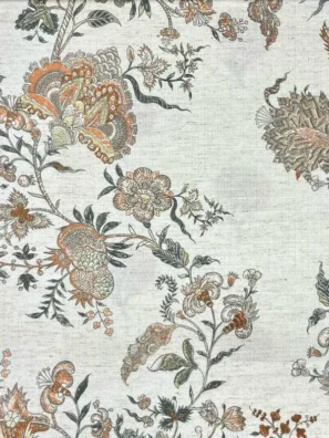 "Luxury curtain and cushion fabric in rich textures, adding warmth and style to your home."