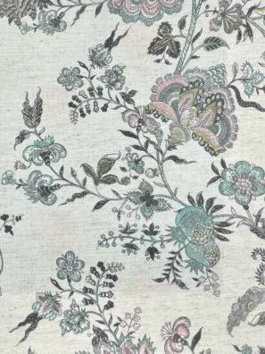 "Luxury curtain and cushion fabric in rich textures, adding warmth and style to your home."