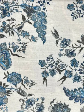 "Luxury curtain and cushion fabric in rich textures, adding warmth and style to your home."