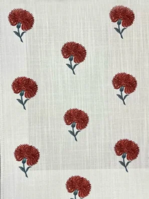 "Luxury curtain and cushion fabric in rich textures, adding warmth and style to your home."