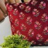 . "Luxury curtain fabric in rich, textured design – perfect for elegant home décor."