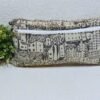 . "Luxury curtain fabric in rich, textured design – perfect for elegant home décor."