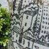 . "Luxury curtain fabric in rich, textured design – perfect for elegant home décor."